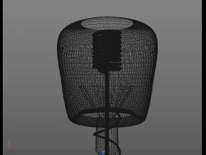 floor lamp 1 Model 3D