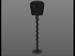 floor lamp 1 Model 3D