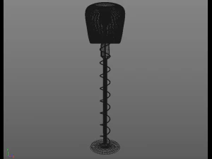 floor lamp 1 3D Model