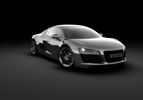 audi r8 3D Model .c4d .max .obj .3ds .fbx .stl .blend 