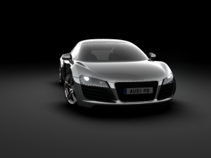 audi r8 3Dモデル