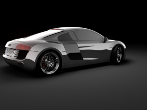 audi r8 3Dモデル