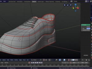 led shoe 3D Model