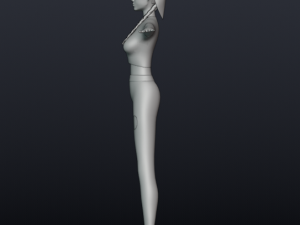 3d character kelly Model 3D