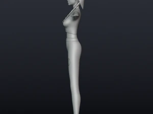 3d character kelly 3D Model
