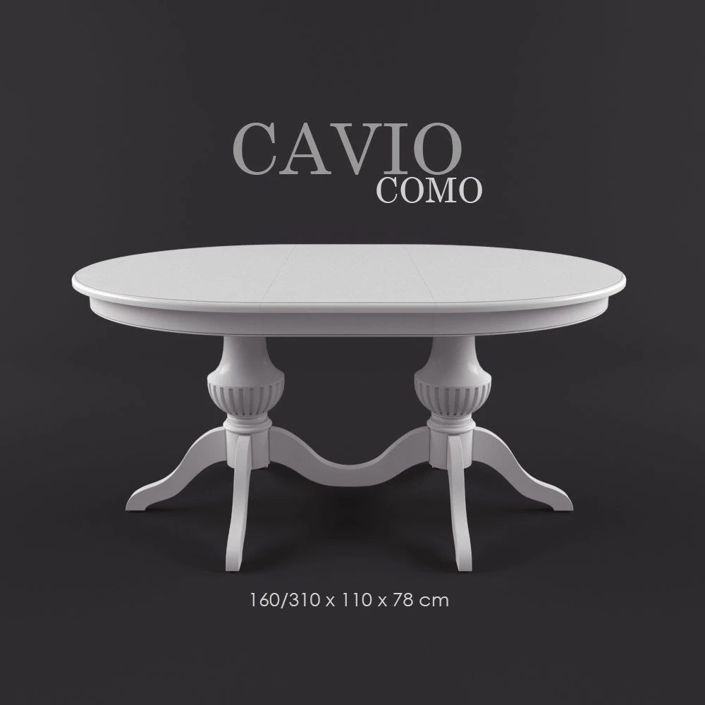 cavio table 3D Model .c4d .max .obj .3ds .fbx .stl .blend 