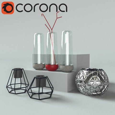decor for house 3D Model .c4d .max .obj .3ds .fbx .stl .blend