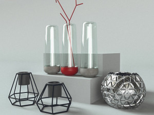 decor for house 3D 모델
