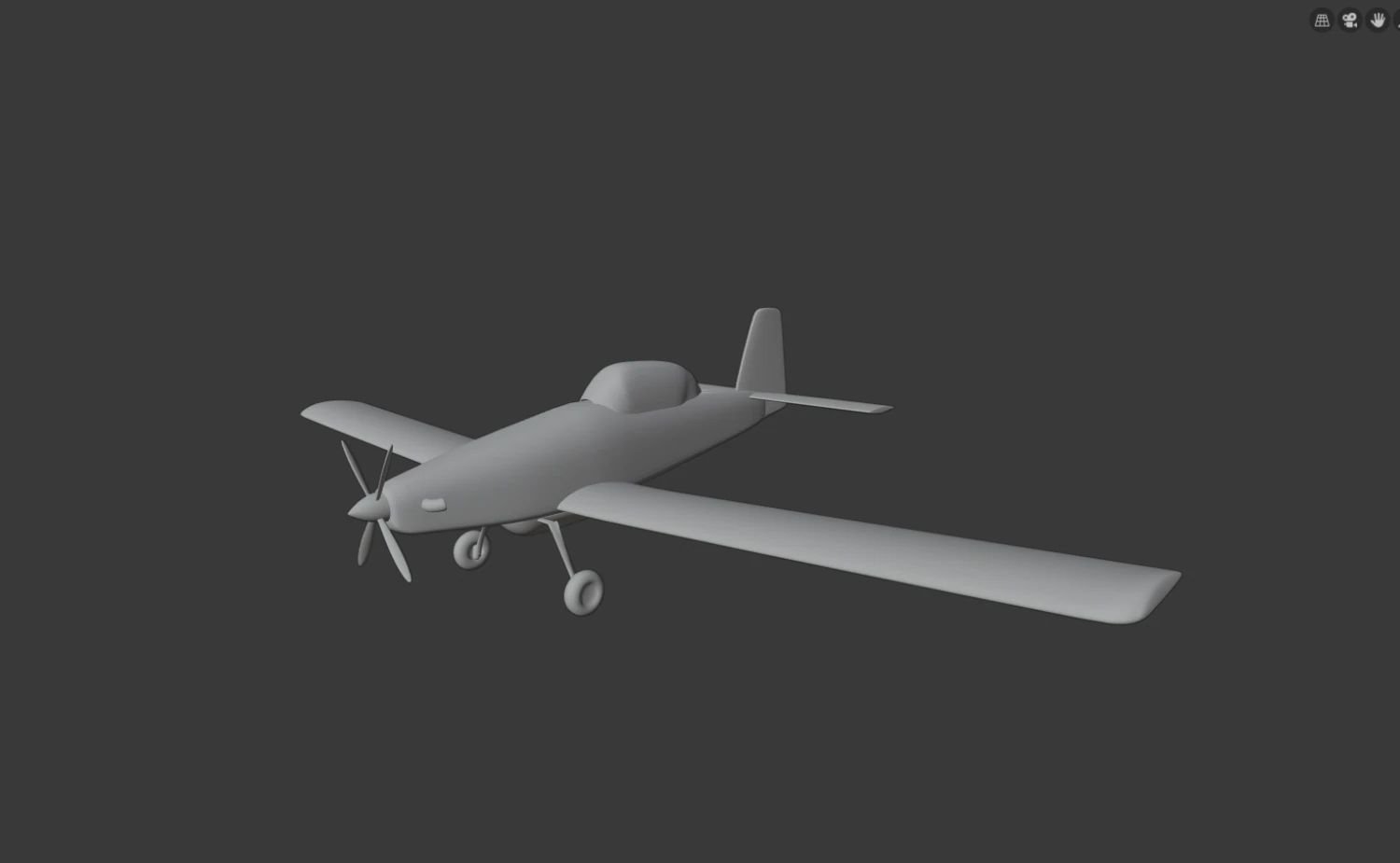 air tractor 3D Model .c4d .max .obj .3ds .fbx .stl .blend