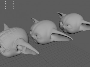 baby yoda the mandalorian star wars 3Dモデル