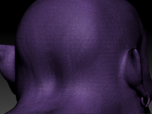 orc head Modello 3D