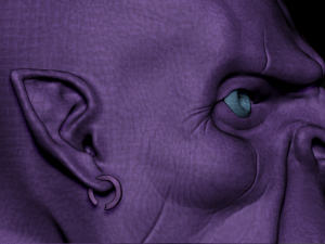 orc head Modello 3D