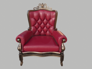 antique chair Modello 3D