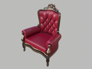 antique chair 3D Model