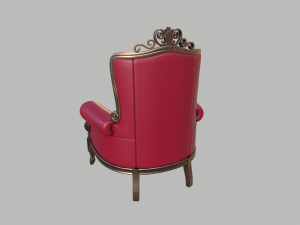 antique chair Modello 3D