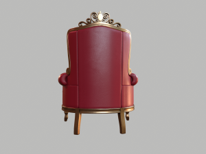 antique chair Modello 3D