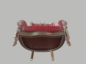 antique chair 3D Model