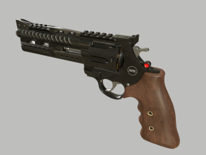 korth nxr 44 magnum revolver 3D Модель