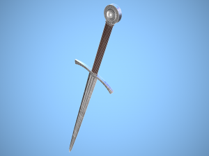 the sword in the stone 3D Model