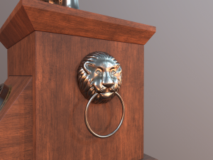 old vintage phone Modelo 3D