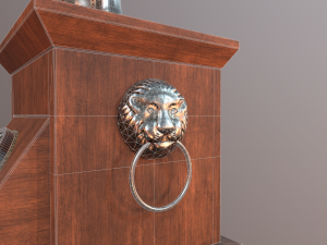 old vintage phone Modelo 3D