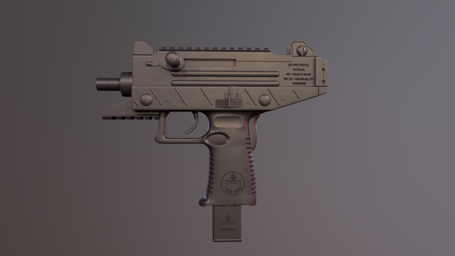 Pistol 3d model