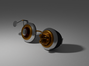 steampunk goggles 3Dモデル