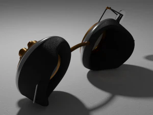 steampunk goggles 3D Model