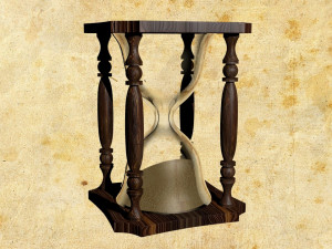 hourglass Modello 3D