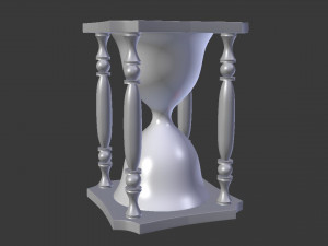 hourglass Modello 3D