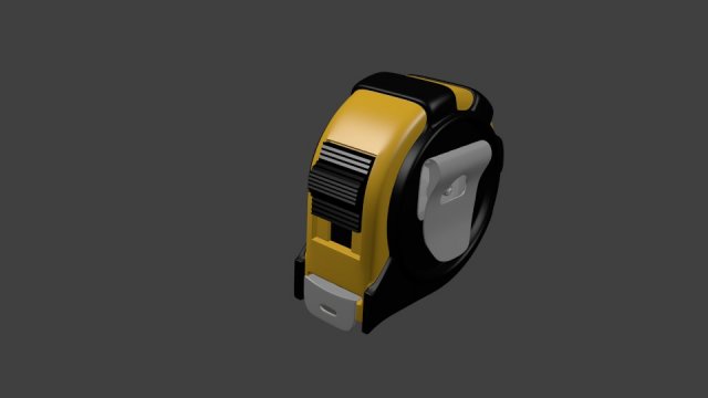 measuring tape 3D-Modell .c4d .max .obj .3ds .fbx .stl .blend 
