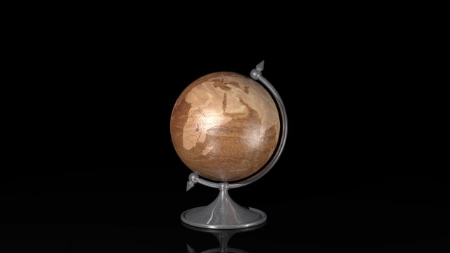 globus 3D 模型 .c4d .max .obj .3ds .fbx .stl .blend 