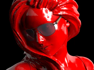 Bentley b-9030 sunglasses 3D Model