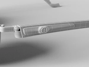 Bentley b-9030 sunglasses 3D Model