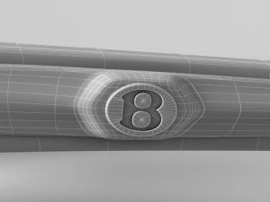 Bentley b-9030 sunglasses 3D Model