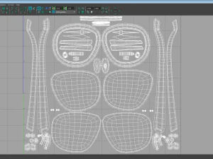 Bentley b-9030 sunglasses 3D Model