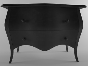iiving room table 3D 模型