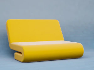 sofá Modelo 3D