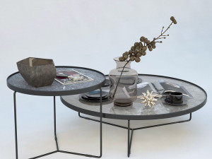 table modeling decor 3D मॉडल
