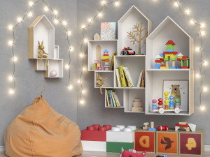 toysandfurniturebeanbag 3D मॉडल
