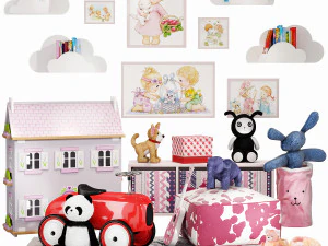 children set 3D Model
