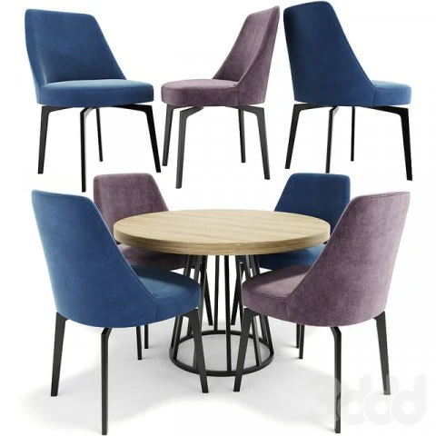 modelado de mesa Modelo 3D .c4d .max .obj .3ds .fbx .stl .blend