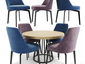 modelado de mesa Modelo 3D