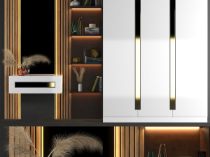 bedroom cabinet 3Dモデル