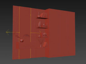bedroom cabinet 3D Model