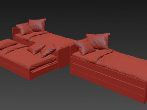 bedroom modeling 3D Модель