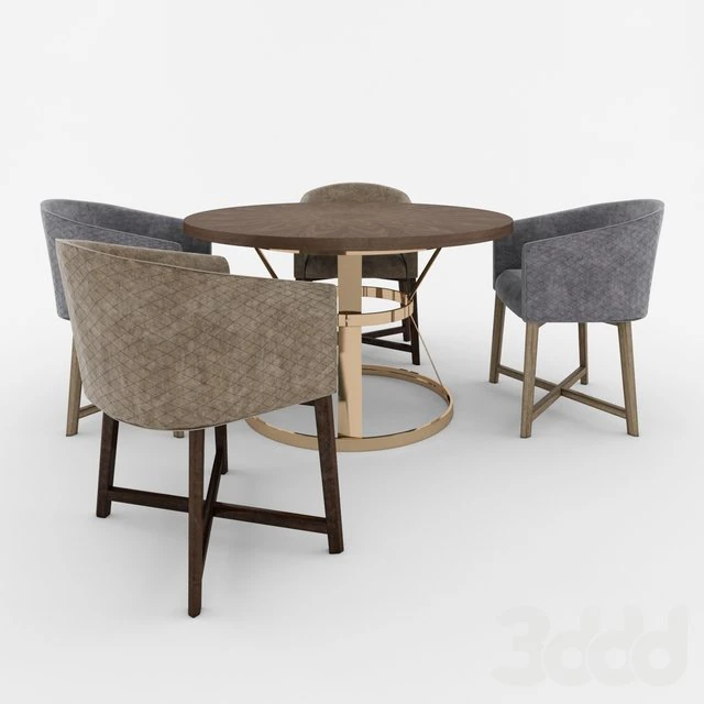 modern table modeling 3D Model .c4d .max .obj .3ds .fbx .stl .blend 