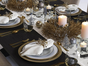 dining room set Modelo 3D