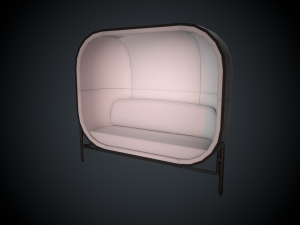 pack of chairs 3D Модель