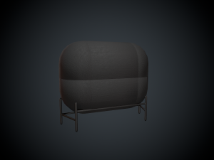pack of chairs 3D Модель